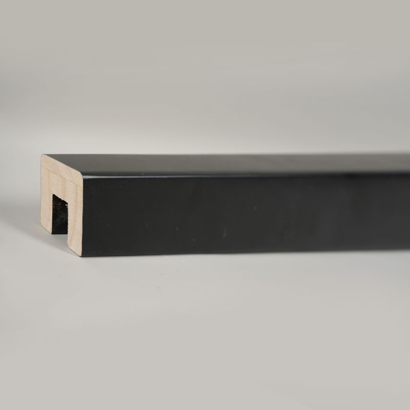 Pegangan Tangan Tangga Kayu Solid (Filler-Primed dan Painted) -Munich 1 1/6' x 1 1/6'