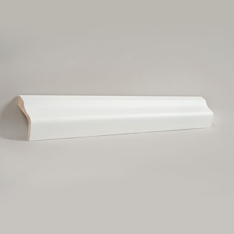 Papan Penyisipan Kayu Pinus (Filler-Primed + Cat) - Putih 1 1/2'x2 1/6'