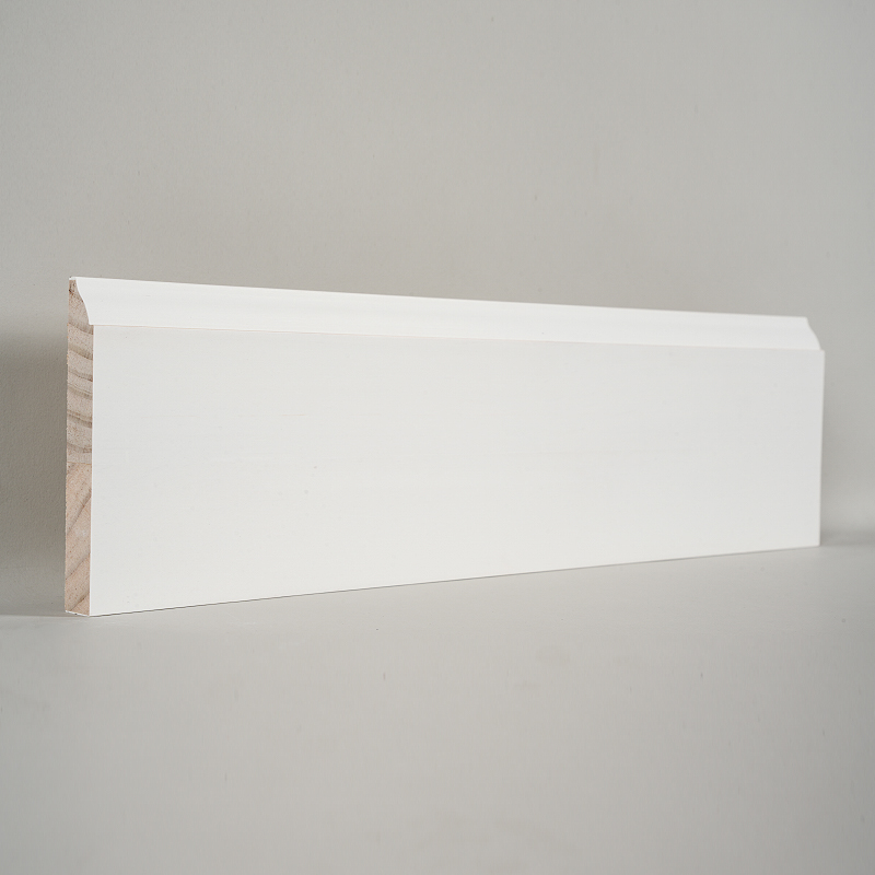 Papan Penyisipan Pinus (Filler-Primed & Pearl White) 3/5' x 4 1/4'