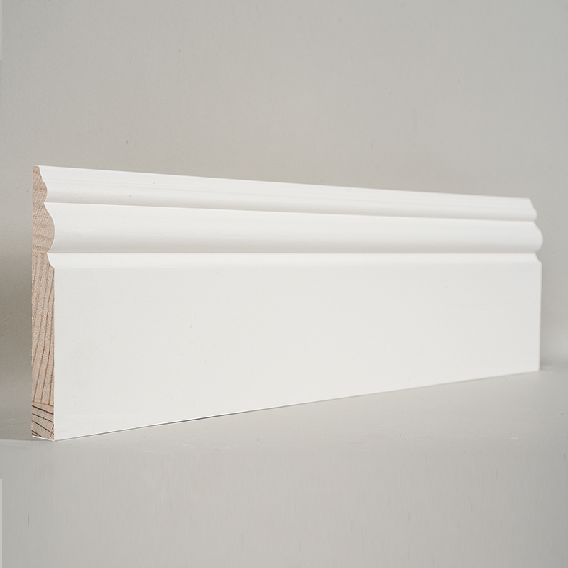 Papan Penyisipan Pinus (Filler-Primed & Pearl White) 3/5' x 4 1/2'