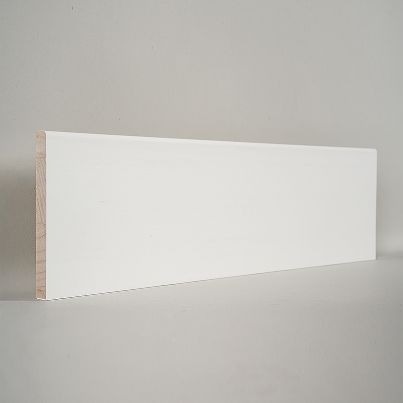 Papan Penyisipan Pinus (Filler-Primed & Pearl White) 1/2' x 4 1/2'