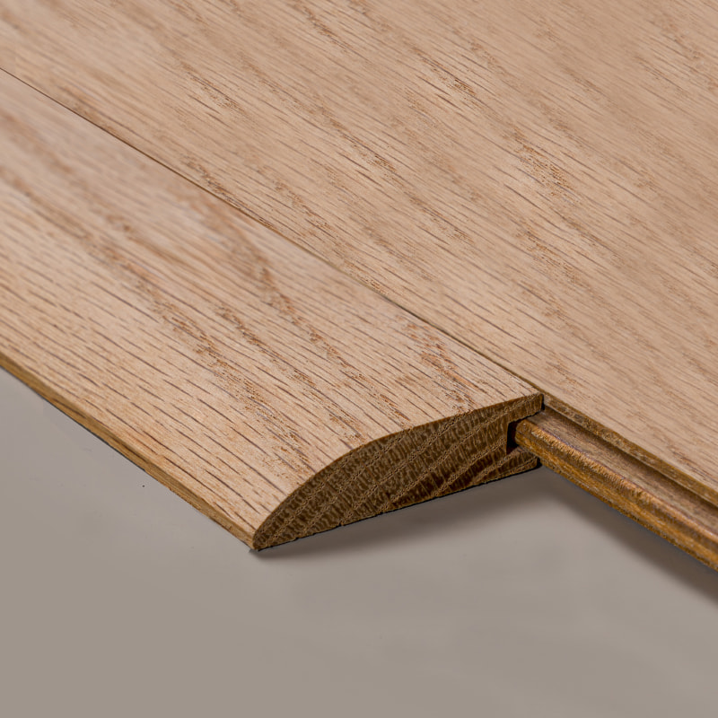 Peredam Kayu Utuh Ek Putih (Cat Belum Selesai) - Warna Alami Ek 3/4'x1 31/32'