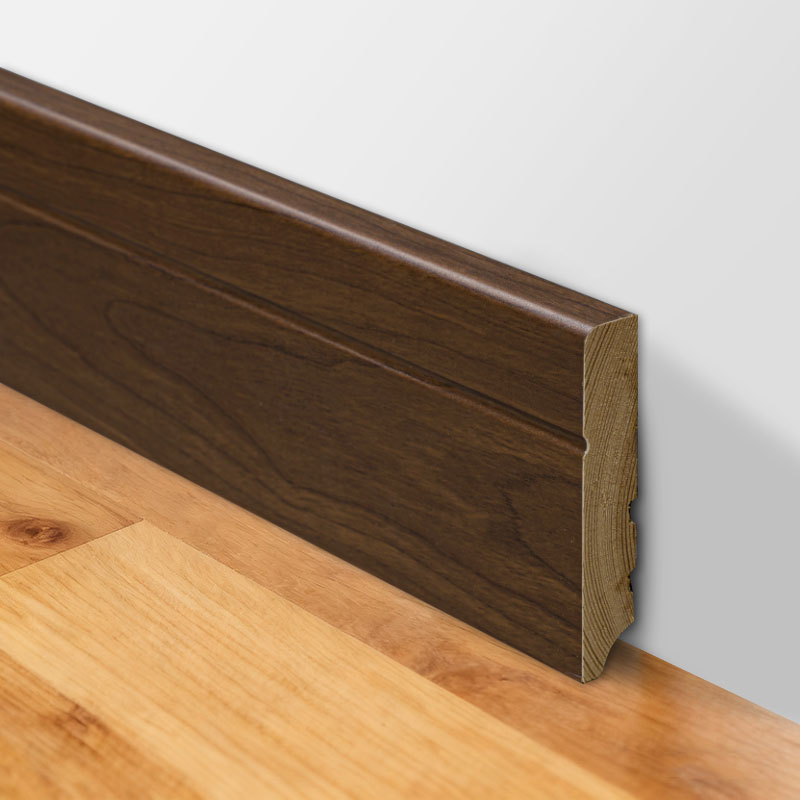Papan Penyisipan Kayu Solid (Dibungkus dengan Veneer Walnut Hitam + Cat) - Walnut Hitam 3/5' x 3 1/6'