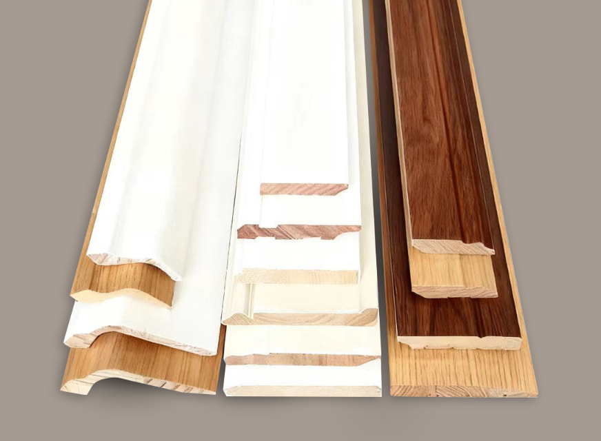 Papan Penyisipan/Papan Dasar yang Dicat & Bebas Cat